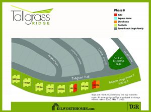 tallgrass ridge, tower ranch homes